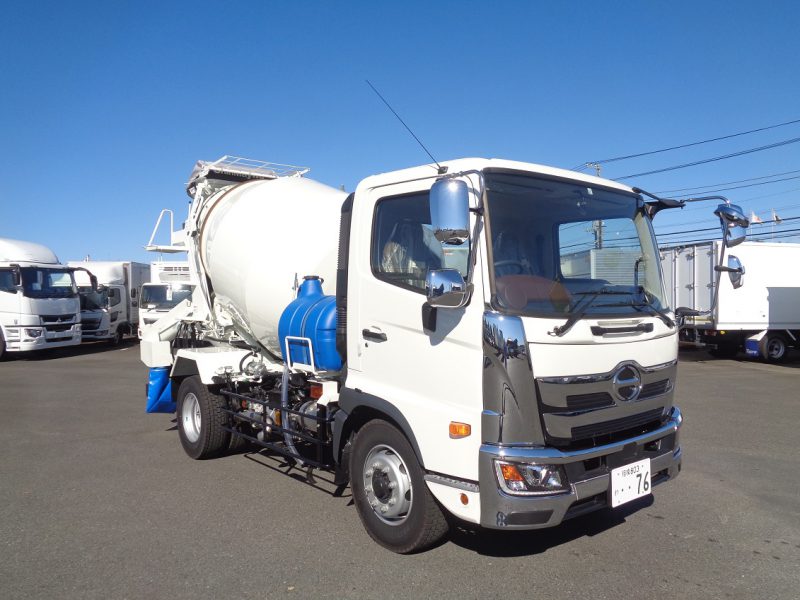 日野 大型トラック ミキサー3.2m3(7.88t) 画像