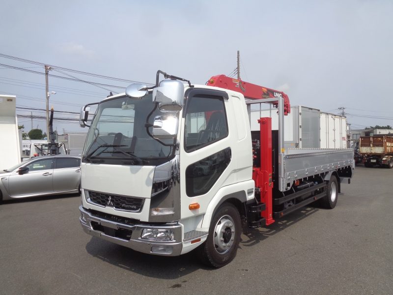 三菱 大型トラック 増ｔ4段ロングジャッキ(7.3ｔ)5.5m 画像