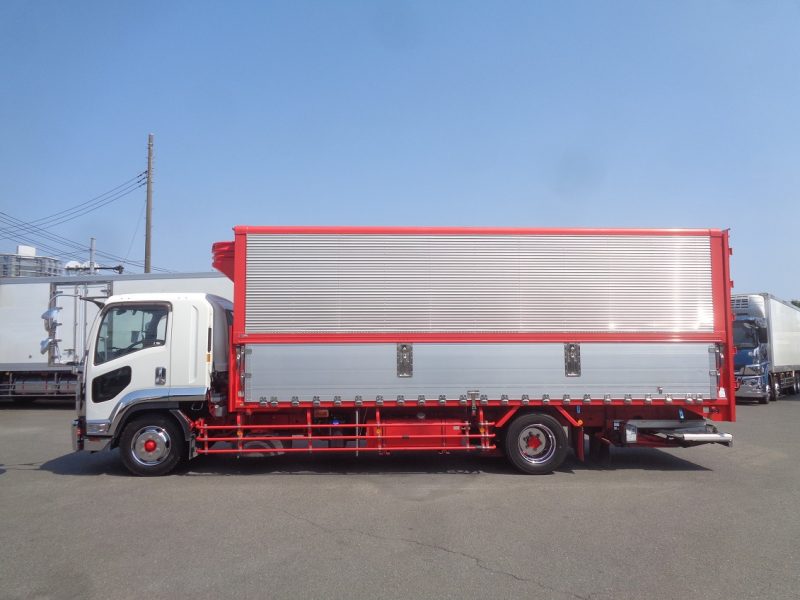 いすゞ 大型トラック 増ｔ冷凍ウイングエアサス格納PG付(3.85t)6.5m 画像