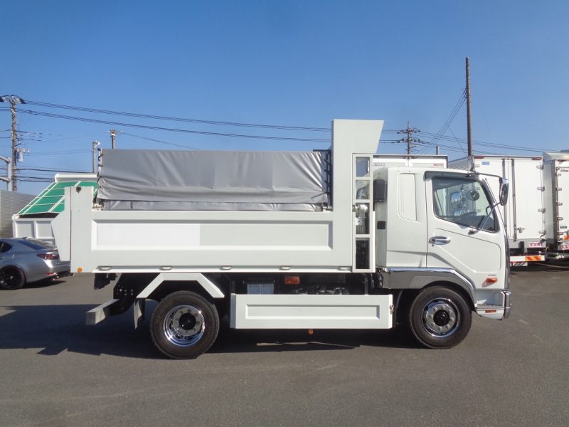 三菱 大型トラック 増ｔダンプ土砂(6.9ｔ)3.5m 画像