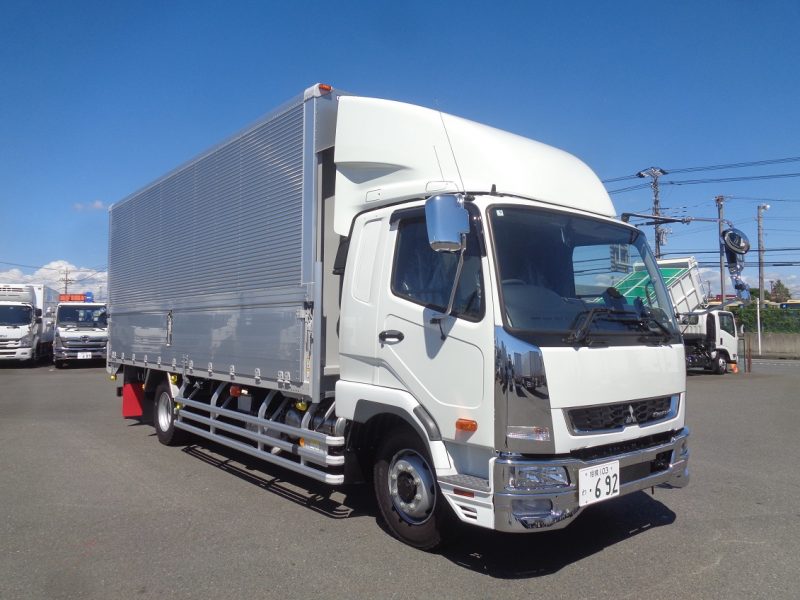 三菱 大型トラック 増ｔウィングワイドエアサス(7.1ｔ)6.2m 画像