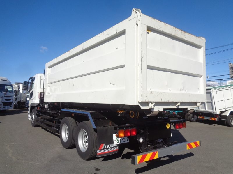 三菱 大型トラック フックロール箱付(GVW22t) 画像