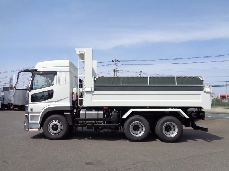 三菱 大型トラック ダンプ土砂5.1mハイルーフ 画像