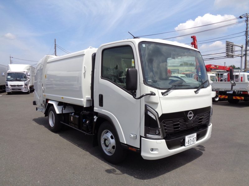 ニッサン 小型トラック 塵芥車(プレス式)5.9m3 画像