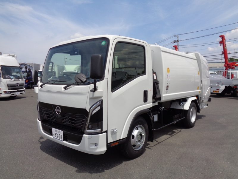 ニッサン 小型トラック 塵芥車(プレス式)5.9m3 画像
