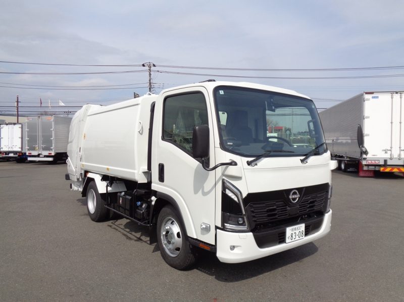ニッサン 小型トラック 塵芥車(プレス式)5.9m3 画像