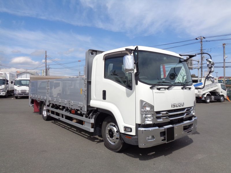 いすゞ 大型トラック 増tアルミ平ワイドエアサスPG付(7.0t)6.2m 画像
