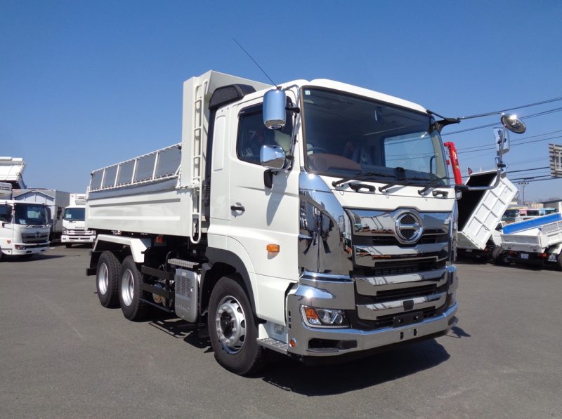 日野 大型トラック ダンプ土砂5.3m(リターダー付) 画像