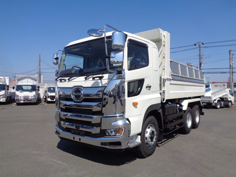 日野 大型トラック ダンプ土砂5.3m(リターダー付) 画像