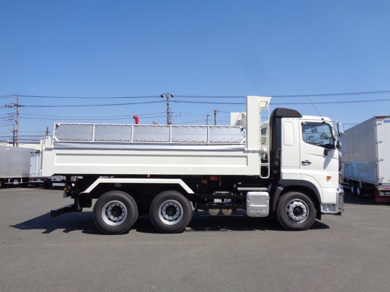 日野 大型トラック ダンプ土砂5.3m(リターダー付) 画像
