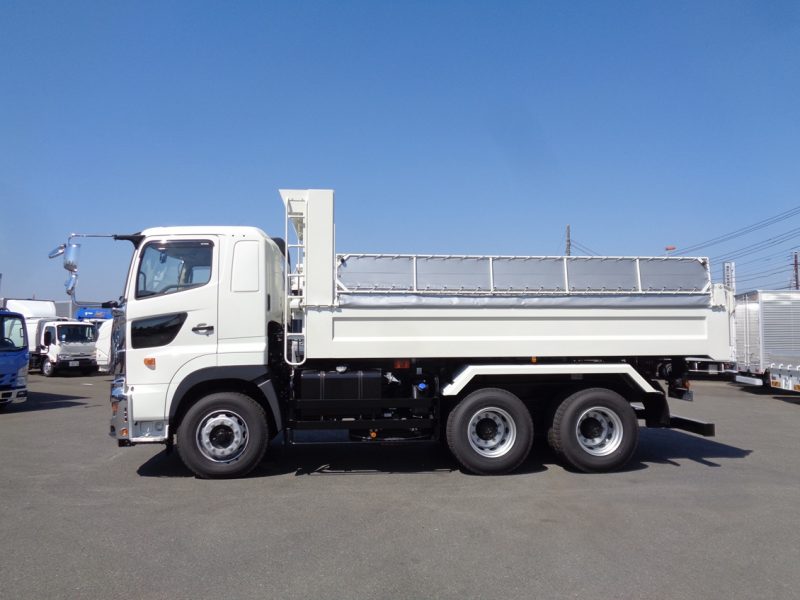 日野 大型トラック ダンプ土砂5.3m(リターダー付) 画像