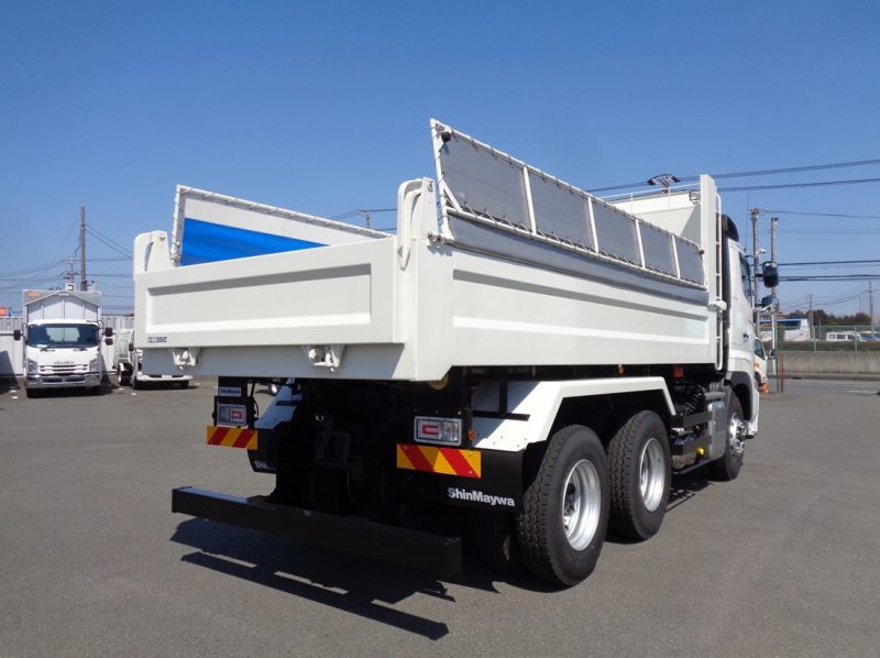 日野 大型トラック ダンプ土砂5.3m(リターダー付) 画像