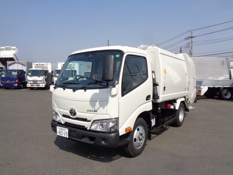 トヨタ 小型トラック 塵芥車(プレス式)4.3m3 画像