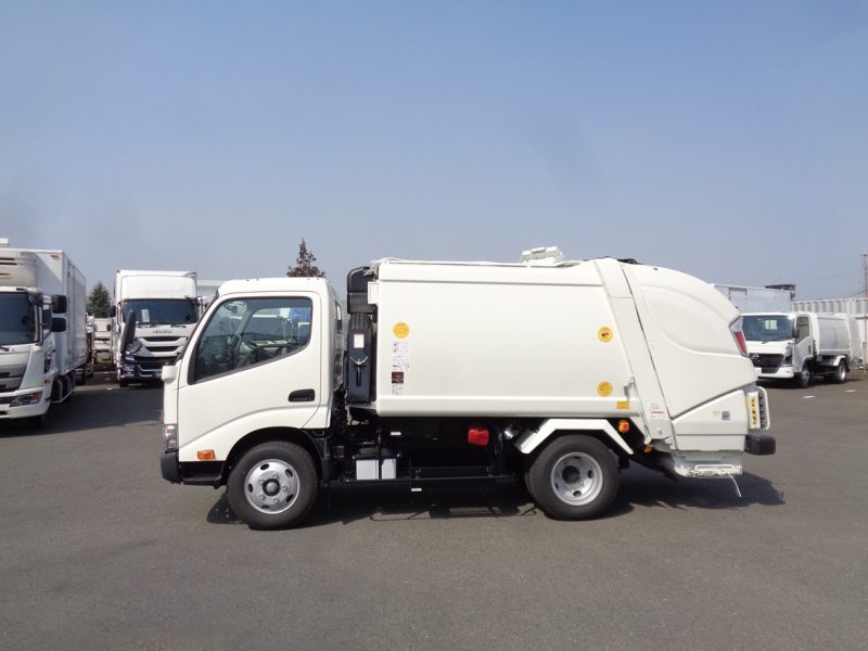 トヨタ 小型トラック 塵芥車(プレス式)4.3m3 画像