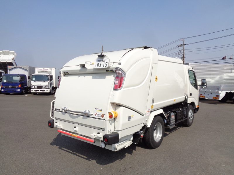 トヨタ 小型トラック 塵芥車(プレス式)4.3m3 画像