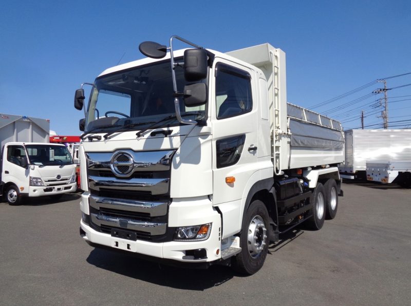 日野 大型トラック ダンプ土砂5.3m(リターダー付) 画像