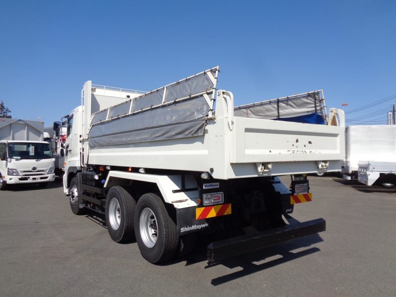 日野 大型トラック ダンプ土砂5.3m(リターダー付) 画像