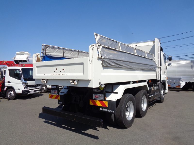 日野 大型トラック ダンプ土砂5.3m(リターダー付) 画像