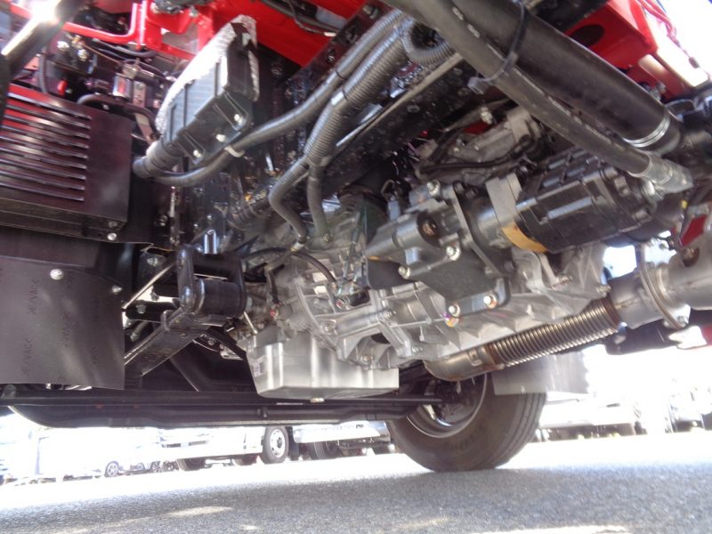 三菱 小型トラック ユニック4段ロングジャッキ 画像