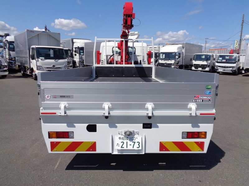 三菱 小型トラック ユニック4段ロングジャッキ 画像