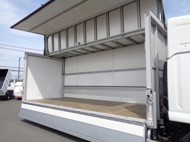 日産UD 中型トラック ウィングワイドエアサスハイルーフ格納PG付 画像