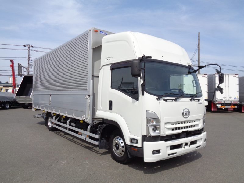 日産UD 中型トラック ウィングワイドエアサスハイルーフ格納PG付 画像