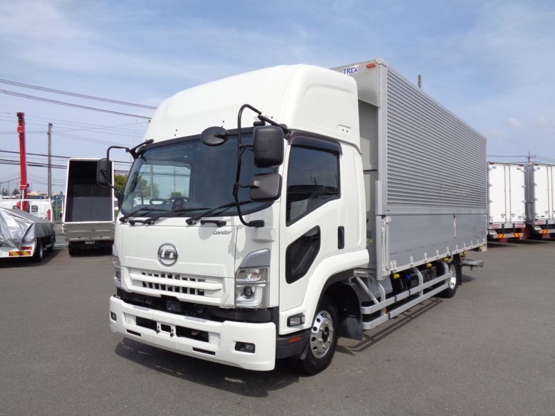 日産UD 中型トラック ウィングワイドエアサスハイルーフ格納PG付 画像