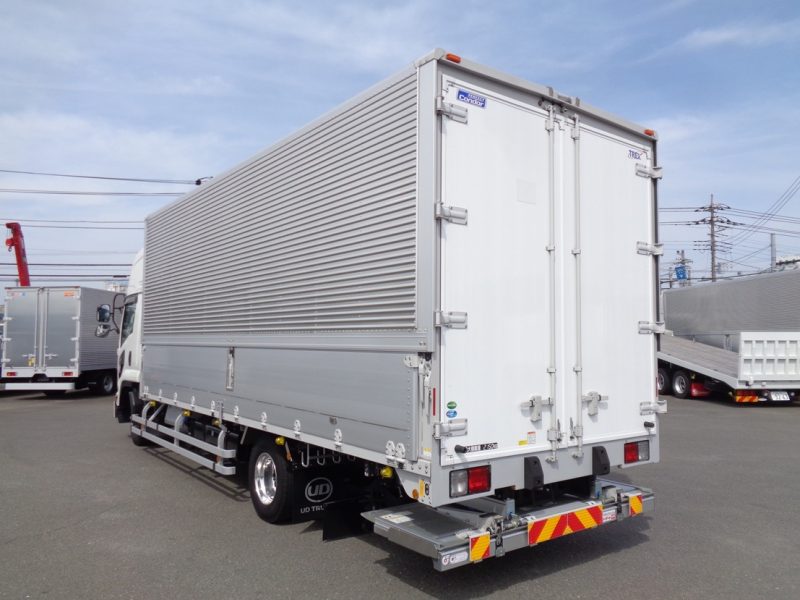 日産UD 中型トラック ウィングワイドエアサスハイルーフ格納PG付 画像