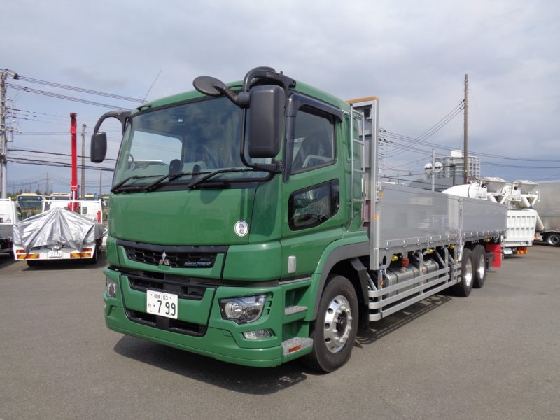 三菱 大型トラック アルミ平エアサス 画像