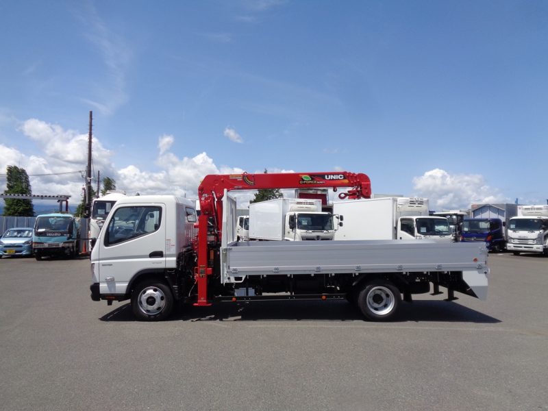 三菱 小型トラック ユニック4段ロングジャッキ(3.0ｔ)4.35m 画像