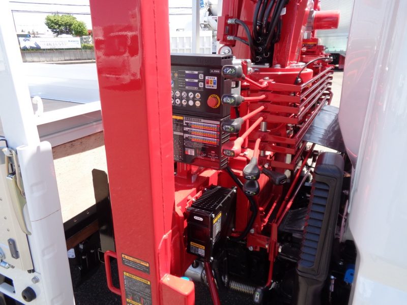 三菱 小型トラック ユニック4段ロングジャッキ(3.0ｔ)4.35m 画像