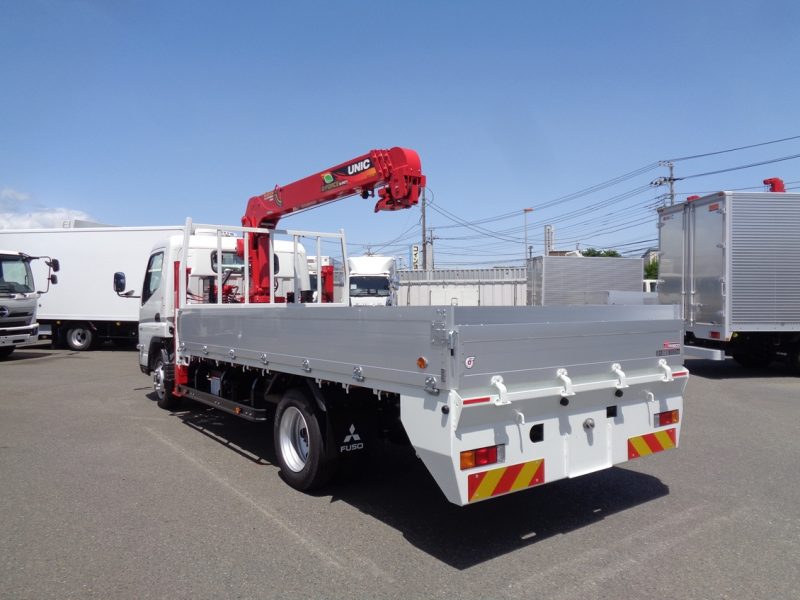 三菱 小型トラック ユニック4段ロングジャッキ(3.0ｔ)4.35m 画像