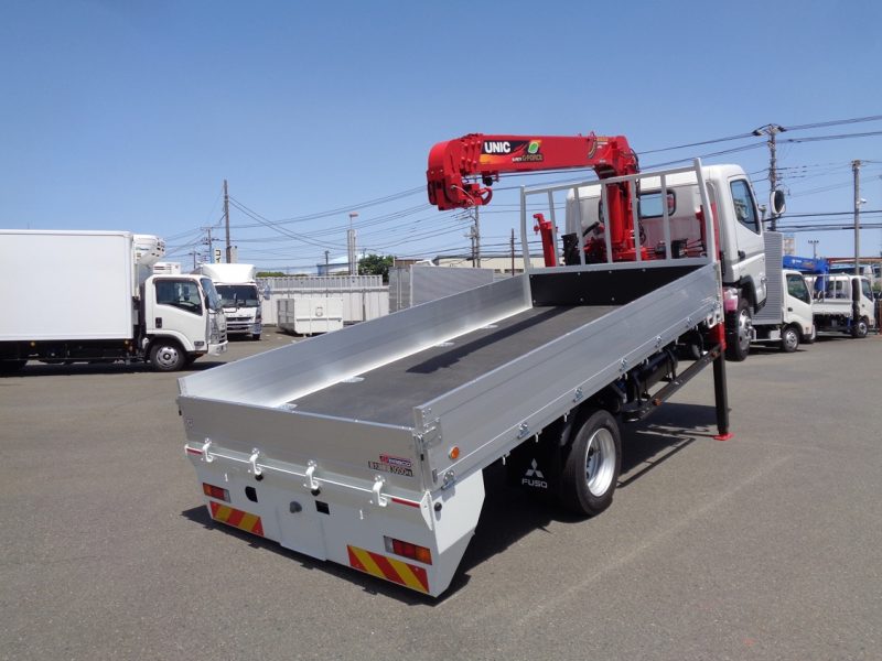三菱 小型トラック ユニック4段ロングジャッキ(3.0ｔ)4.35m 画像