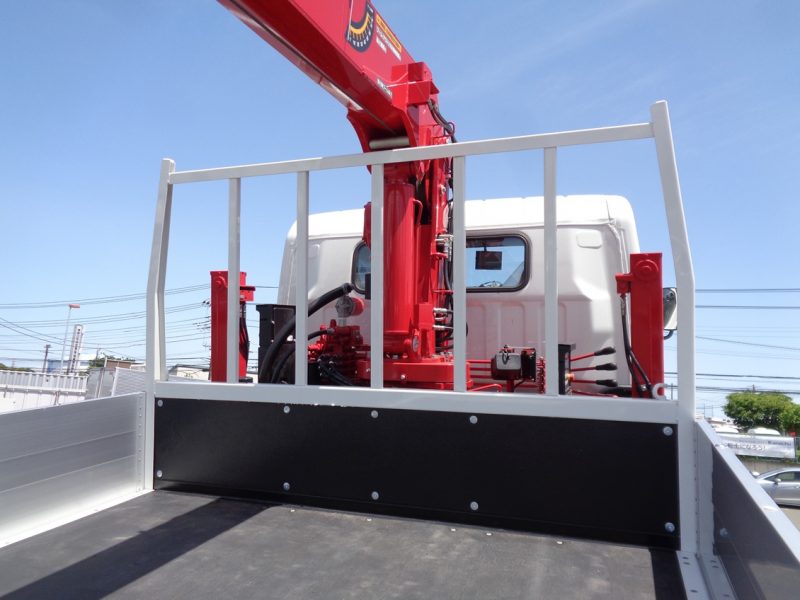 三菱 小型トラック ユニック4段ロングジャッキ(3.0ｔ)4.35m 画像