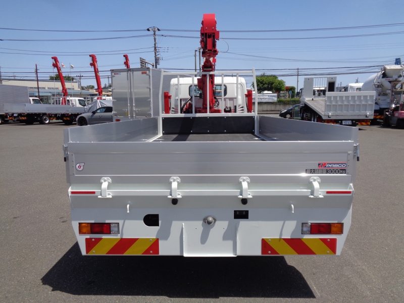 三菱 小型トラック ユニック4段ロングジャッキ(3.0ｔ)4.35m 画像