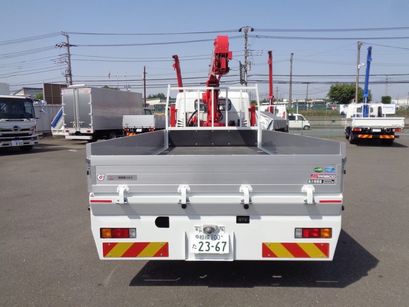 三菱 小型トラック ユニック4段ロングジャッキ(3.0ｔ)4.35m 画像