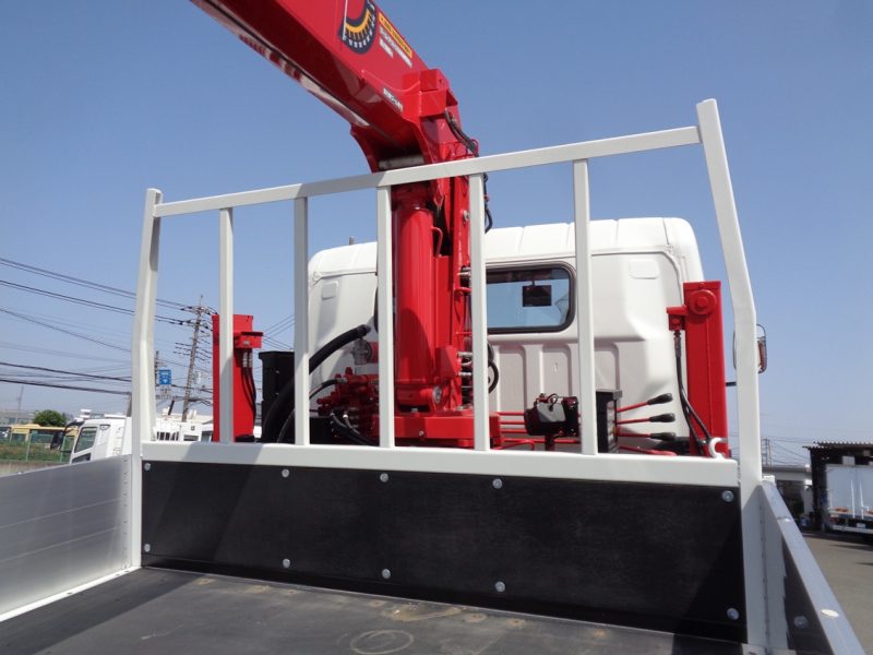 三菱 小型トラック ユニック4段ロングジャッキ(3.0ｔ)4.35m 画像