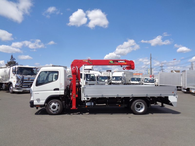 三菱 小型トラック ユニック4段ロングジャッキ(3.0ｔ)4.35m 画像