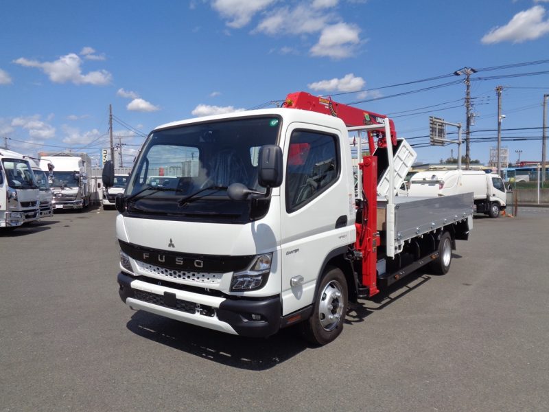三菱 小型トラック ユニック4段ロングジャッキ(3.0ｔ)4.35m 画像