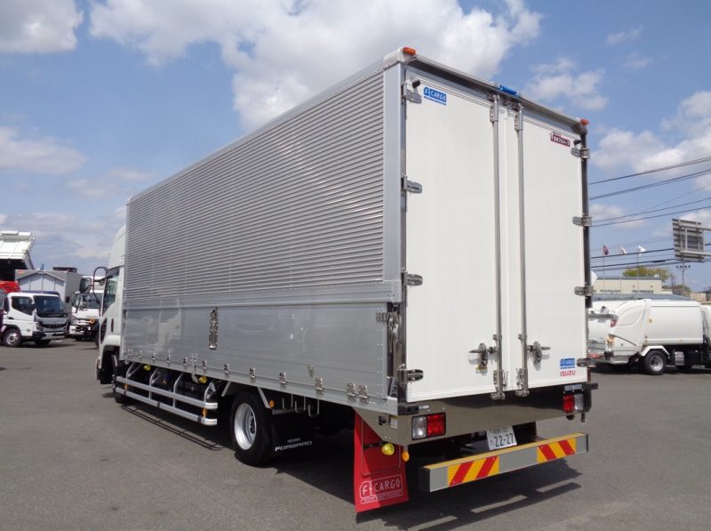 いすゞ 中型トラック ウィングワイドエアサスハイルーフ(融雪仕様) 画像
