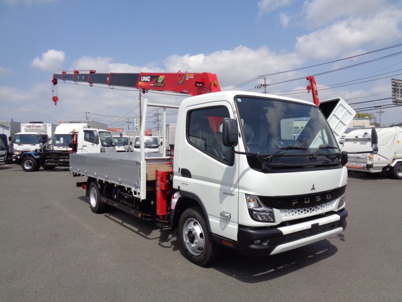 三菱 小型トラック ユニック6段ラジコン付(3.0ｔ)4.35m 画像