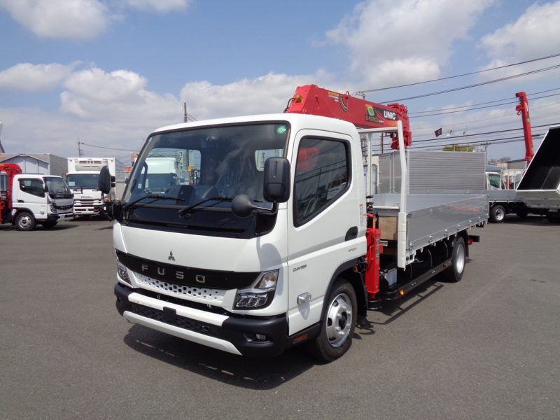 三菱 小型トラック ユニック6段ラジコン付(3.0ｔ)4.35m 画像