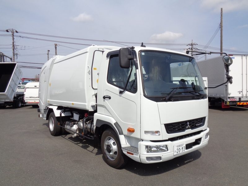 三菱 中型トラック 塵芥車(プレス式)8.7m3 画像