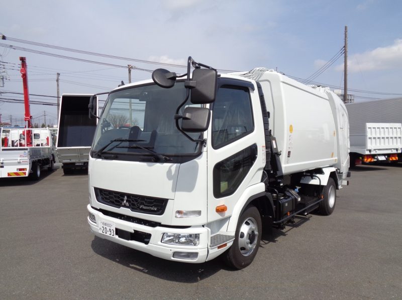 三菱 中型トラック 塵芥車(プレス式)8.7m3 画像