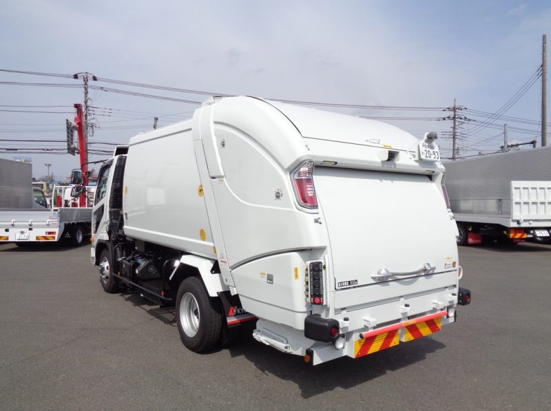 三菱 中型トラック 塵芥車(プレス式)8.7m3 画像