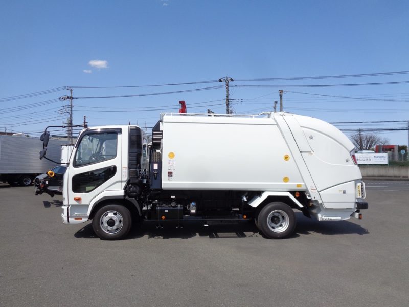 三菱 中型トラック 塵芥車(プレス式)8.7m3 画像