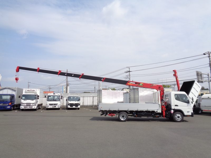 三菱 小型トラック ユニック6段ラジコン付(3.0ｔ)4.35m 画像