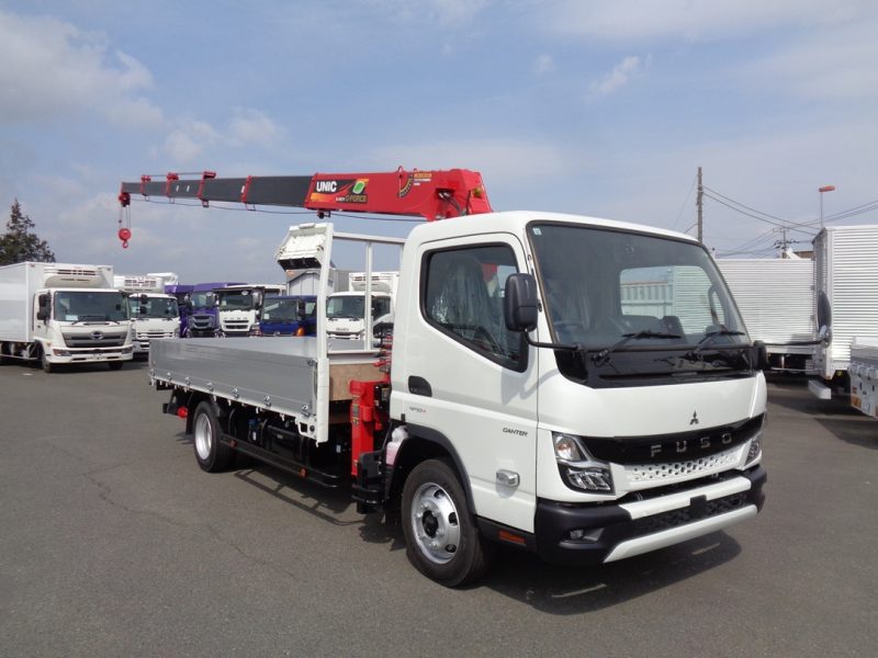 三菱 小型トラック ユニック6段ラジコン付(3.0ｔ)4.35m 画像