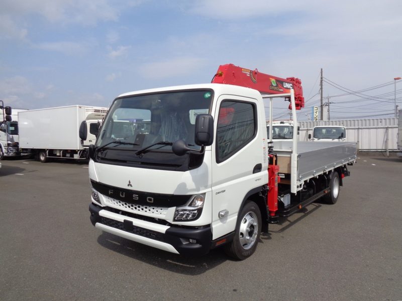 三菱 小型トラック ユニック6段ラジコン付(3.0ｔ)4.35m 画像