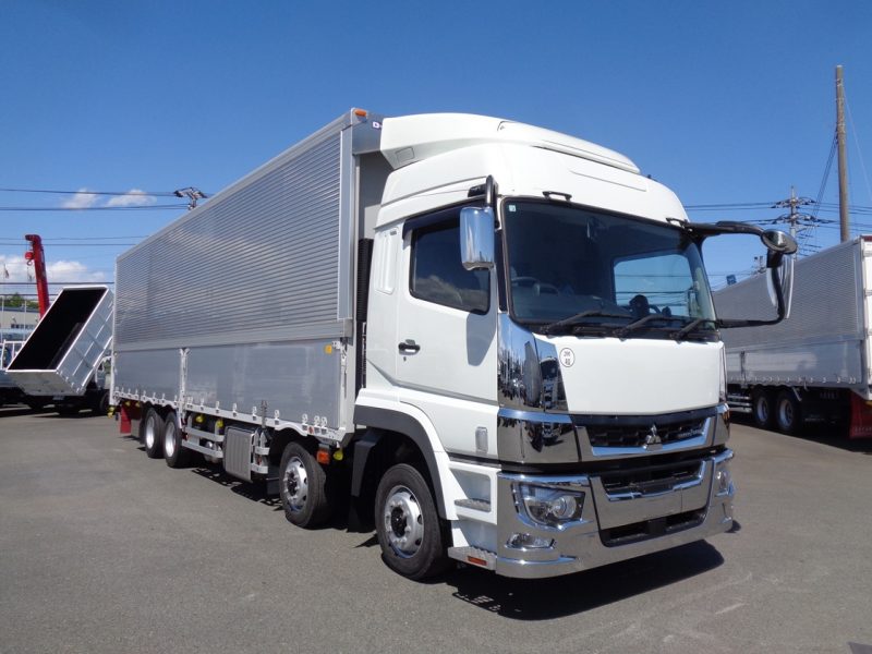 三菱 大型トラック ウィングエアサスハイルーフ 画像